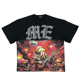 Mixed Emotion “Octopus” Rhinestone Tee