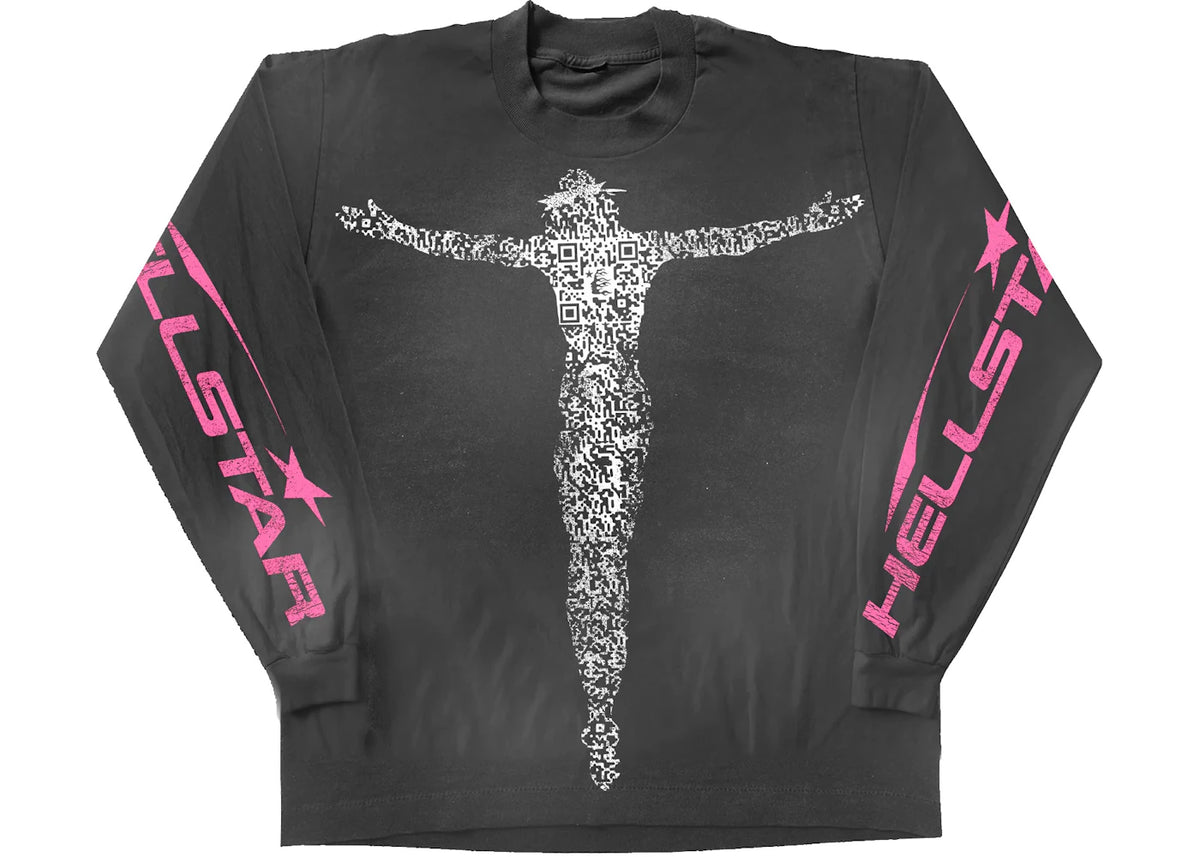 Hellstar Qr Christ L/S Tee Black