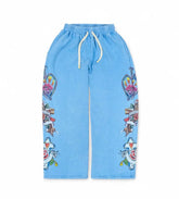 Righteous Risen King Sweatpants Blue