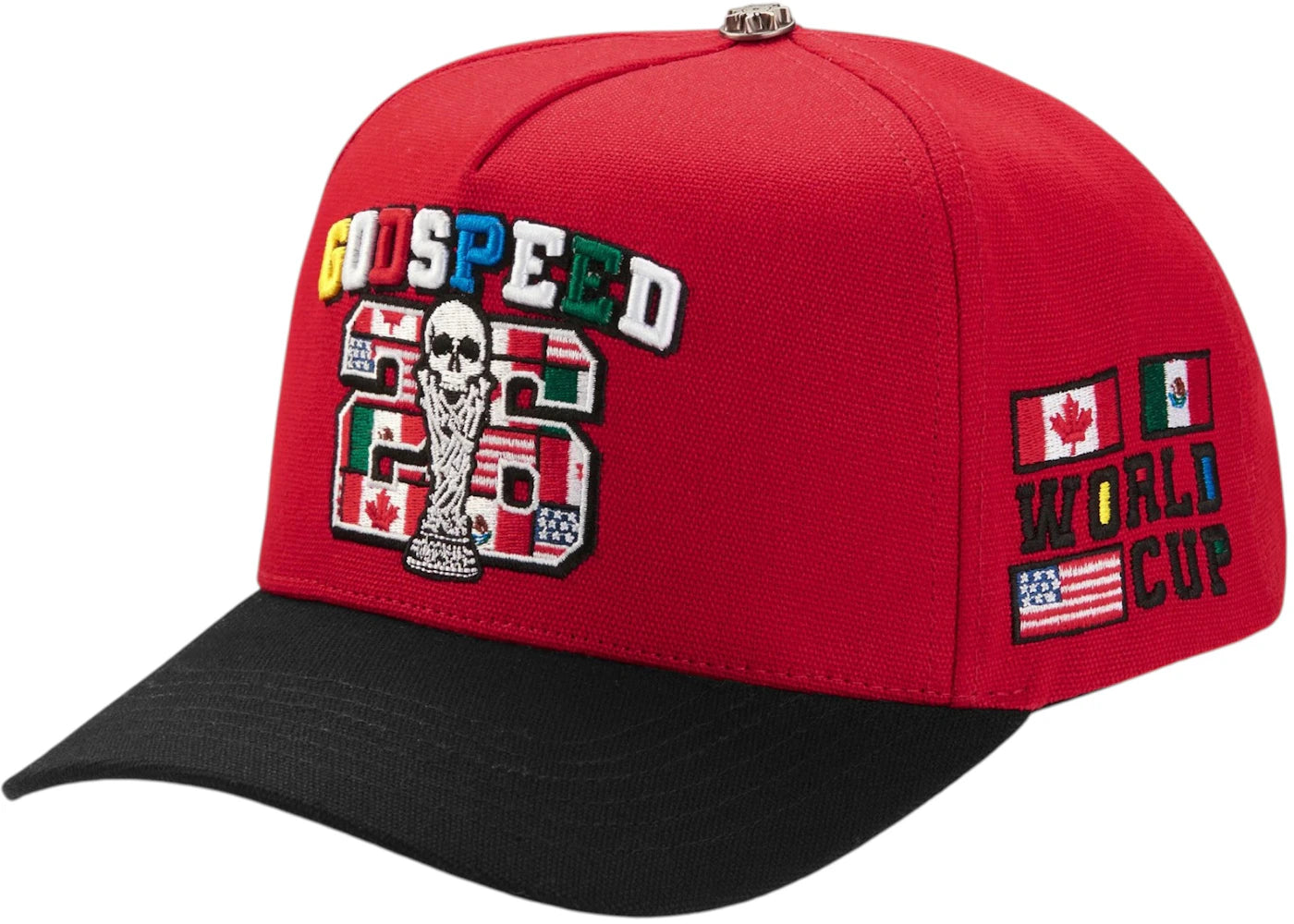 Godspeed 26 World Cup Hat Black/Red
