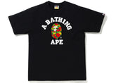 BAPE Sta Camo College Tee Black/Multi