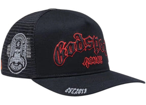 Godspeed GS Forever Trucker Hat Black/Red