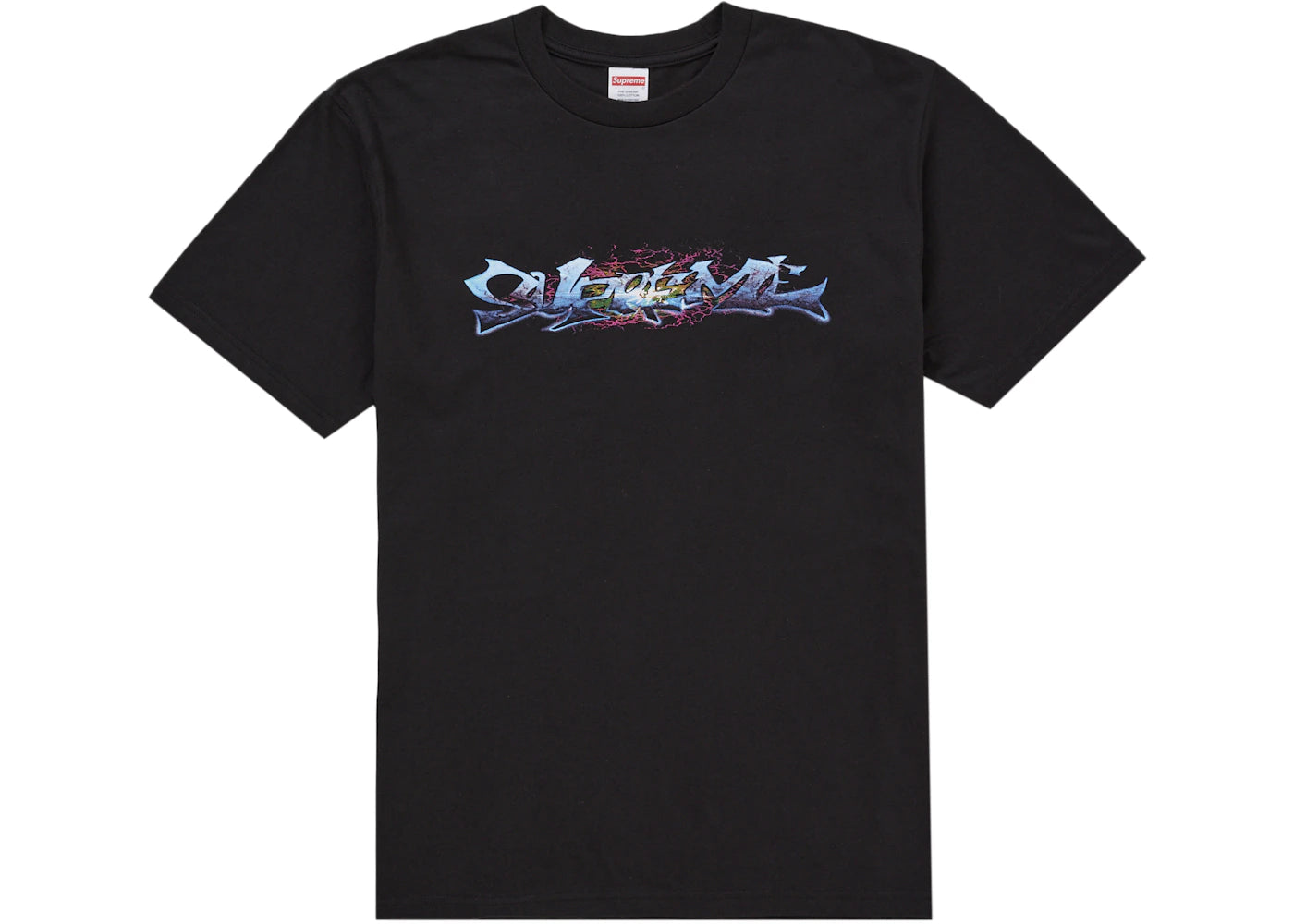 Supreme Tag Tee Black