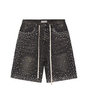Vale Forever Black Rainstorm Jorts