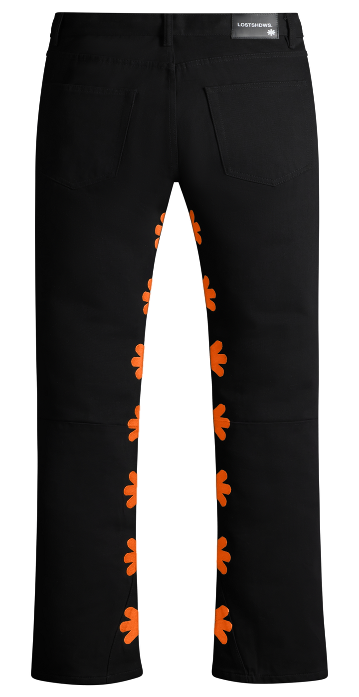 LOSTSHDWS DRKSHDWS DENIM PANT (ORANGE)