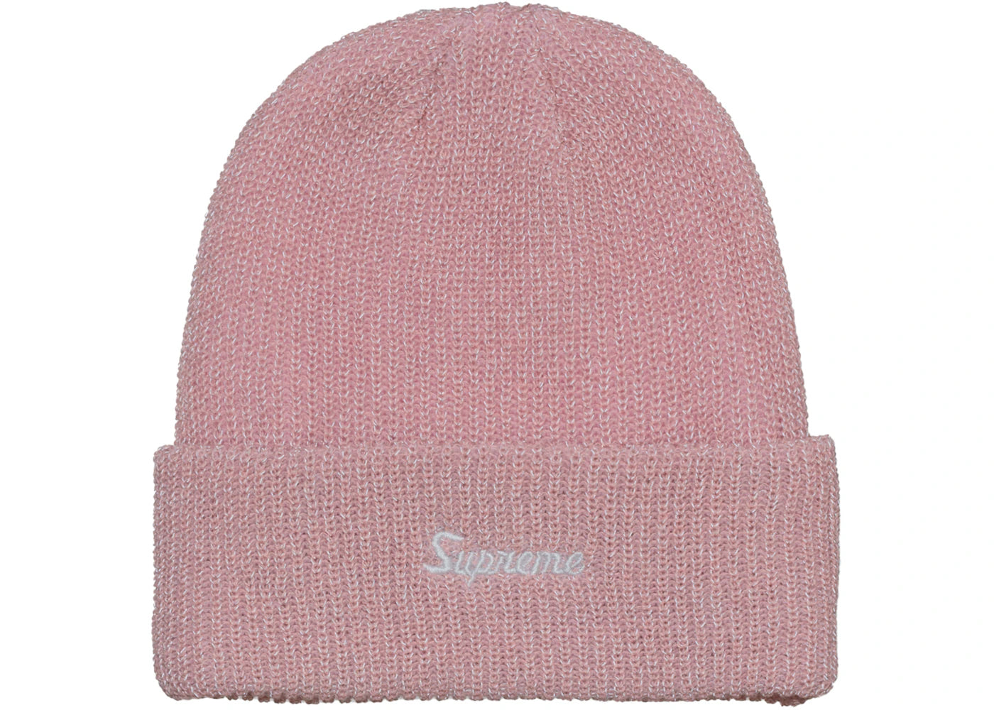 Supreme Loose Gauge Beanie (FW26) Pink