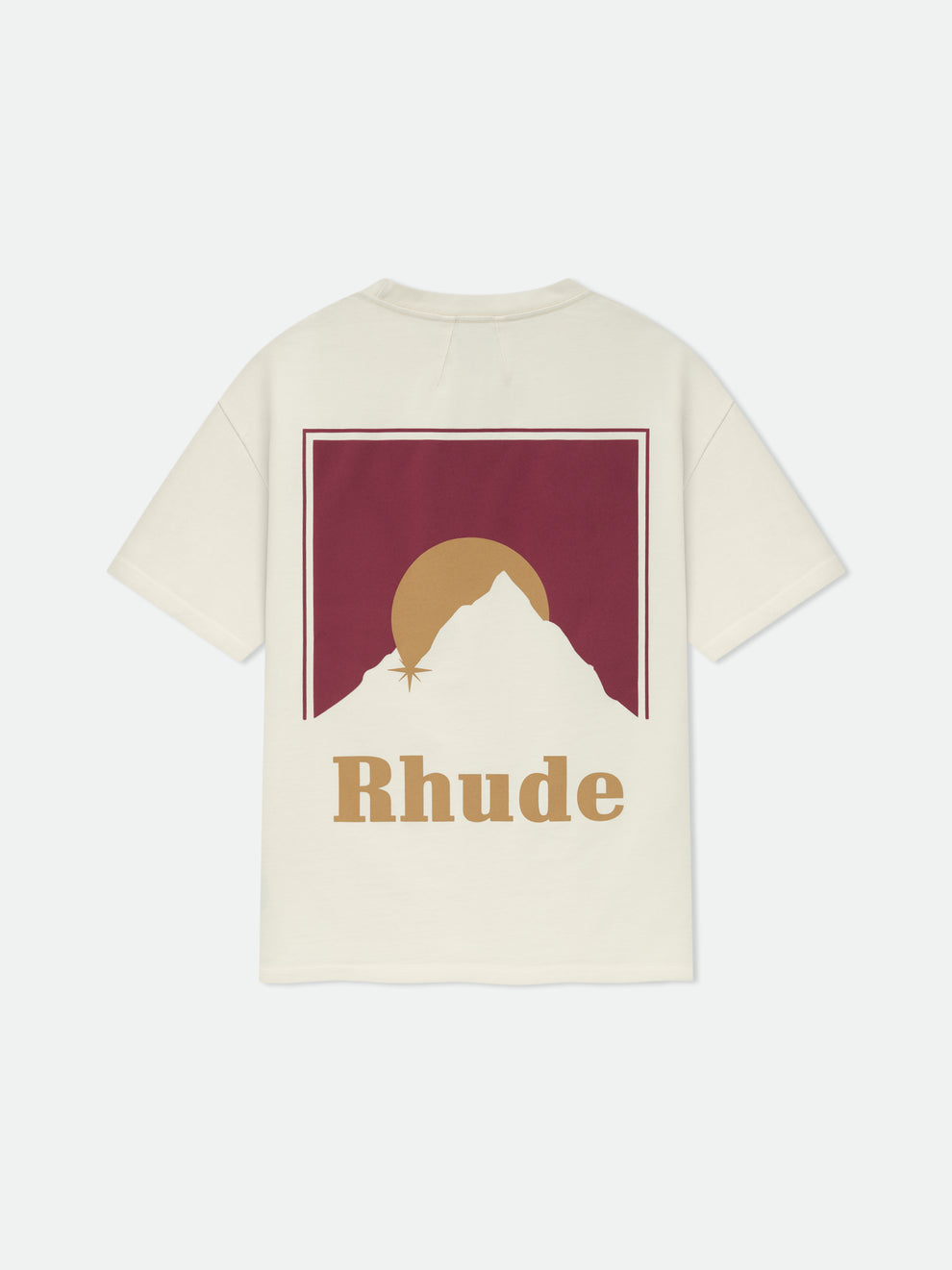 Rhude Moonlight Cream/Burgendy/Tan