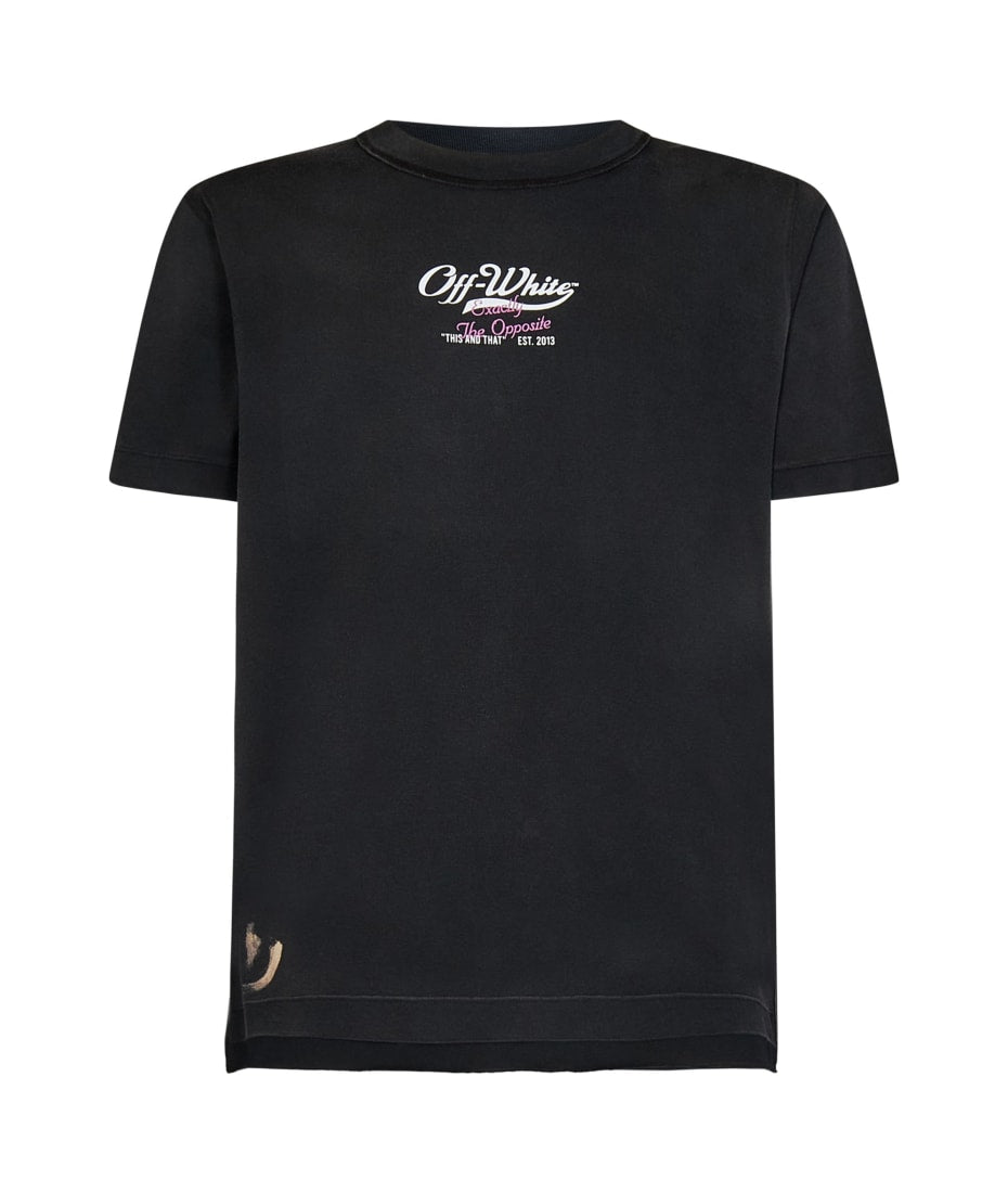 Off-White Wave Off Raw Slim S/s T-shirt