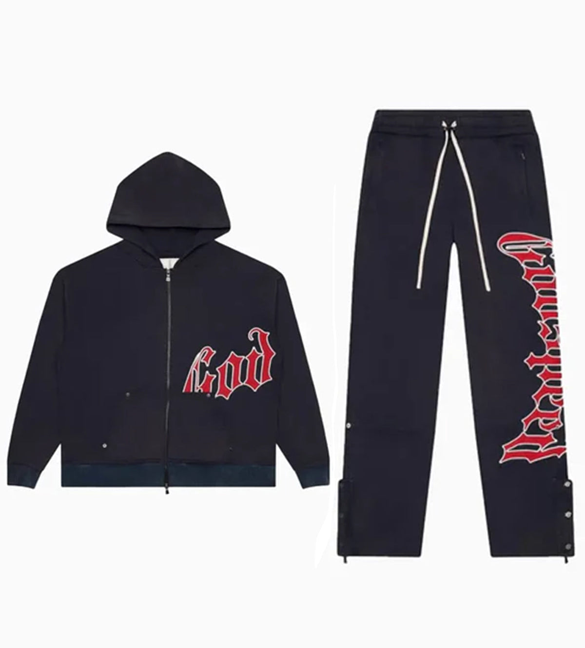 Godspeed OG Logo V2 Sweatsuit Navy/Red