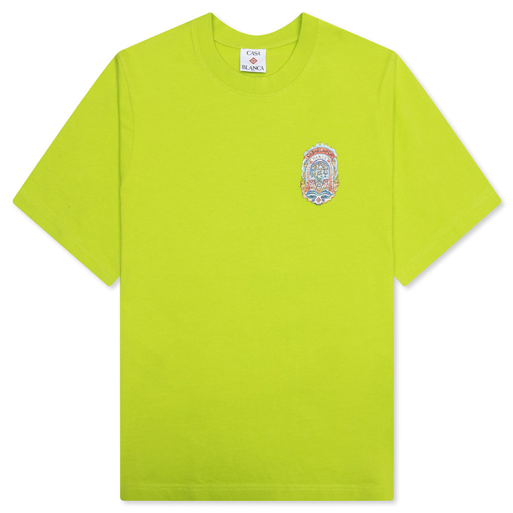 Casablanca Casa Way Skate T-Shirt Lime