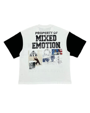 Mixed Emotions Property Tee White