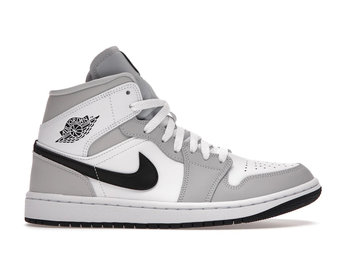 Jordan 1 Mid Light Smoke Grey (Women's)