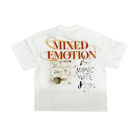 Mixed Emotion White "Deja Vu" Tee