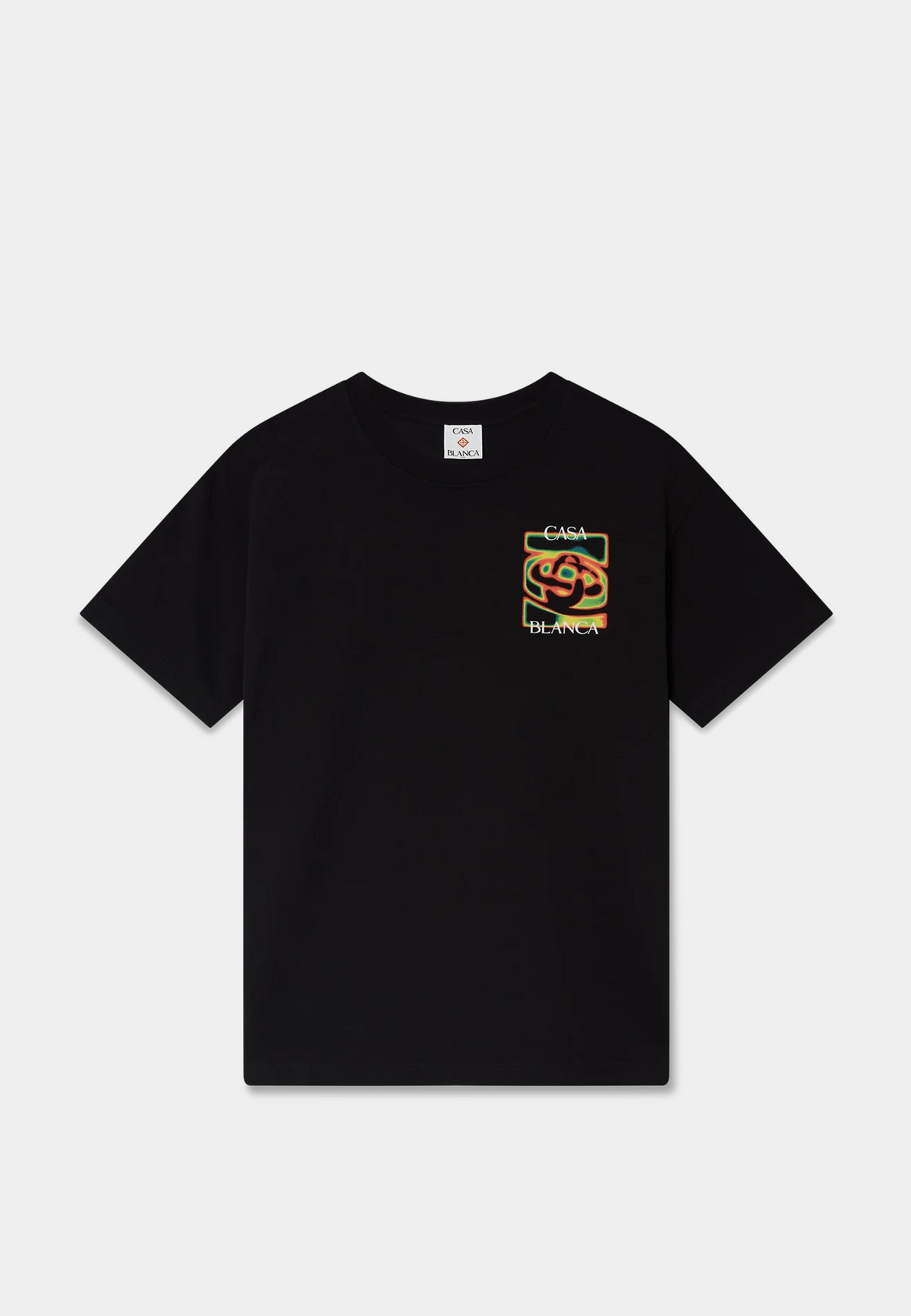 Casablanca Heat Map Classic T-Shirt Black