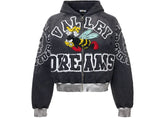 Vale Forever Anthem Zip Up Hoodie Black