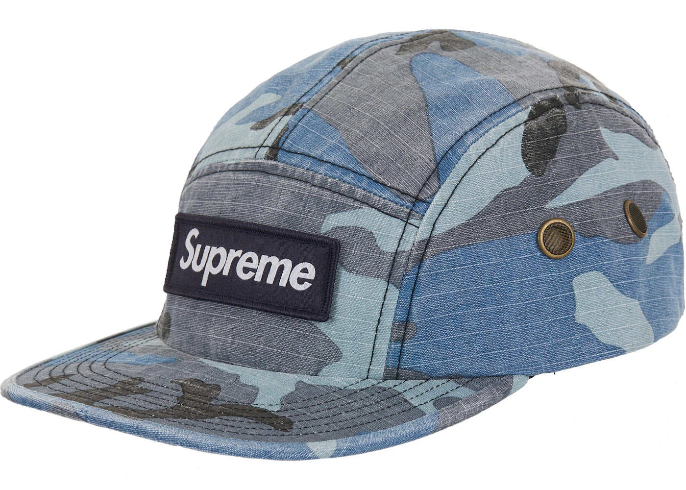 Supreme Military Camp Cap (FW25) Blue Camo