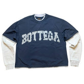 Bottega Desires War L/S T-Shirt Blue