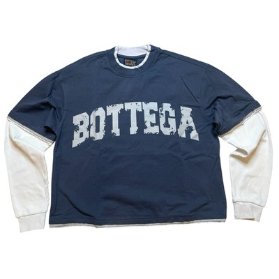 Bottega Desires War L/S T-Shirt Blue