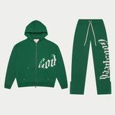 GODSPEED OG Logo V2 Sweatsuit (Green/White) Kelly Green