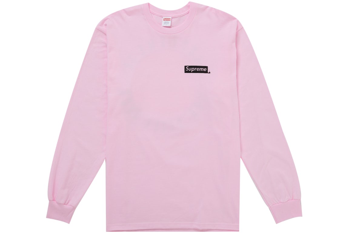 Supreme You Still Suck LS Tee Light Pink