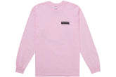 Supreme You Still Suck LS Tee Light Pink