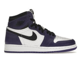 Jordan 1 Retro High Court Purple White (GS)