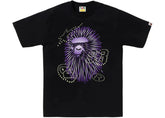 BAPE Firework Ape Head I Tee Black