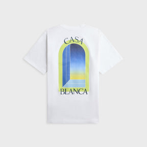 Casablanca Arches Classic T-Shirt White/Green