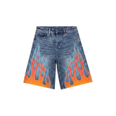 Bravest Studios Hot Rod Rhinestone Jorts