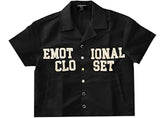 Mixed Emotion Backyard Nylon Shirt Black