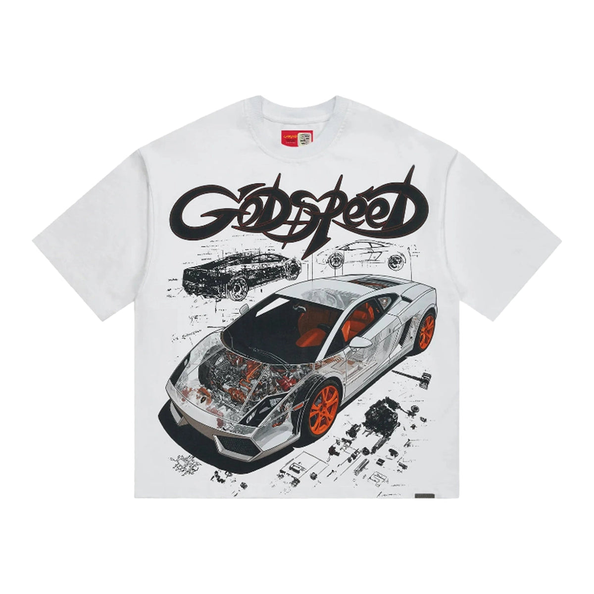 Godspeed Concept Art Tee White
