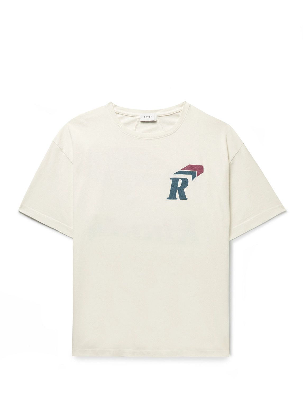 Rhude Speed Mark Tee Cream