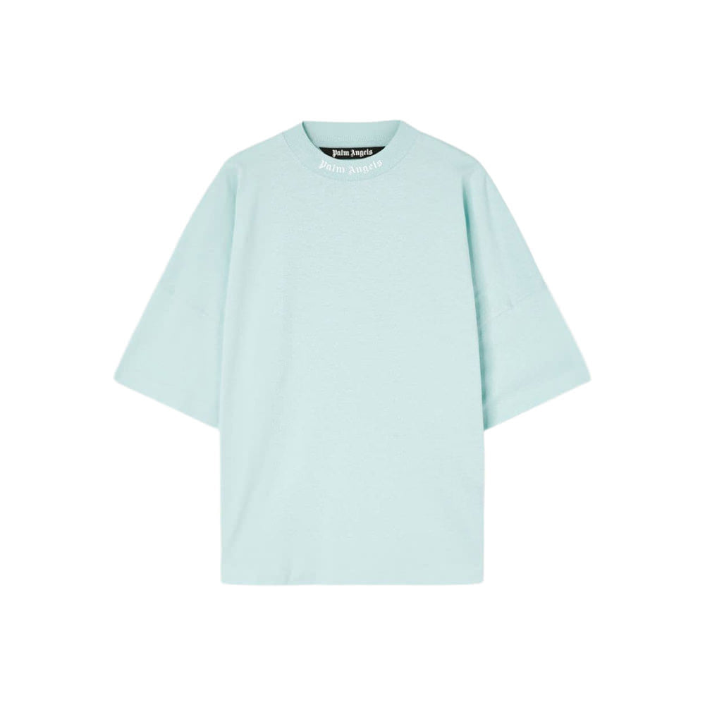 Palm Angels Classic Logo Over Tee Light Blue