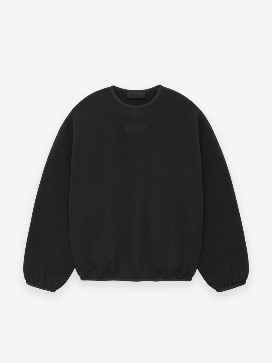 Fear of God Essentials Crewneck Sweatshirt (SS24) Jet Black