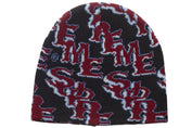 Supreme Slanted Gothic Outline Beanie Black