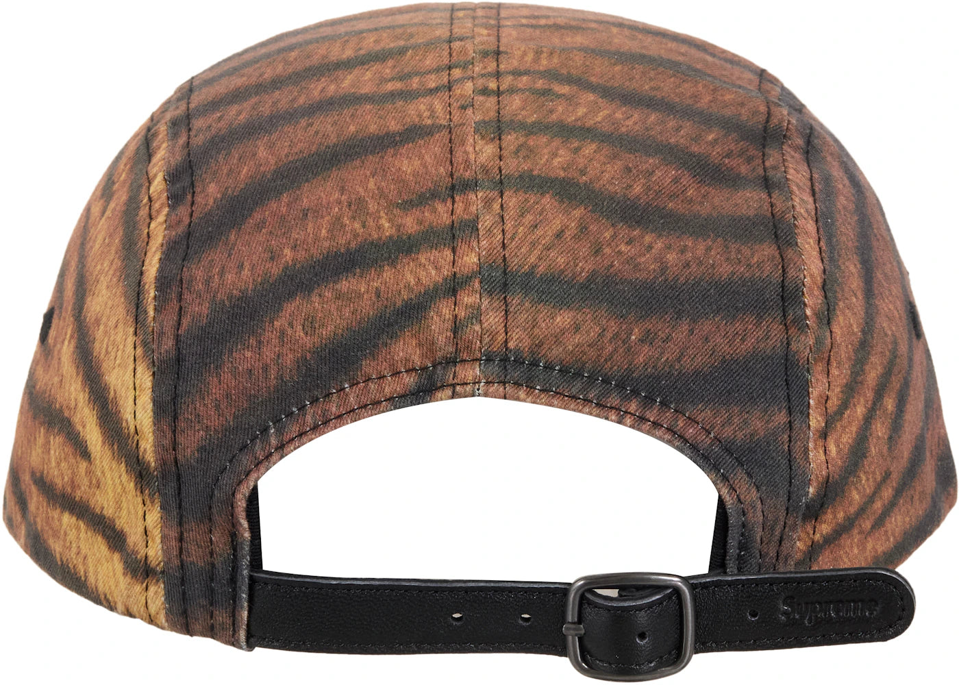 Supreme Washed Chino Twill Camp Cap (FW25) Tiger