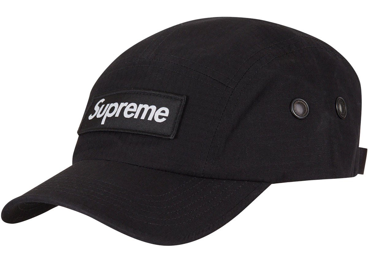 Supreme Ventile Camp Cap (SS23) Black