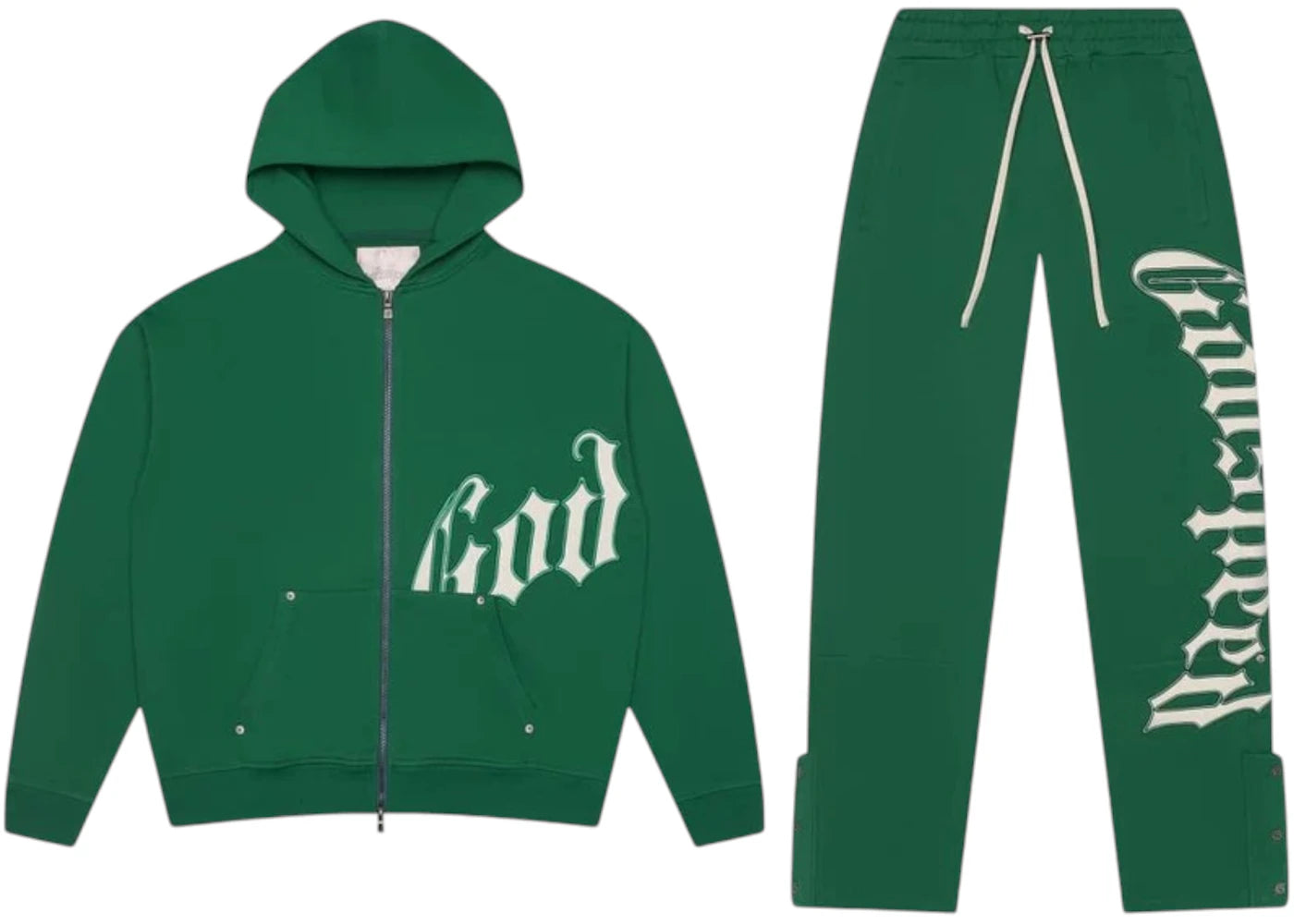 Godspeed OG Logo V2 Sweatsuit Green/White
