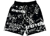 Mixed Emotions Graffiti Shorts Black