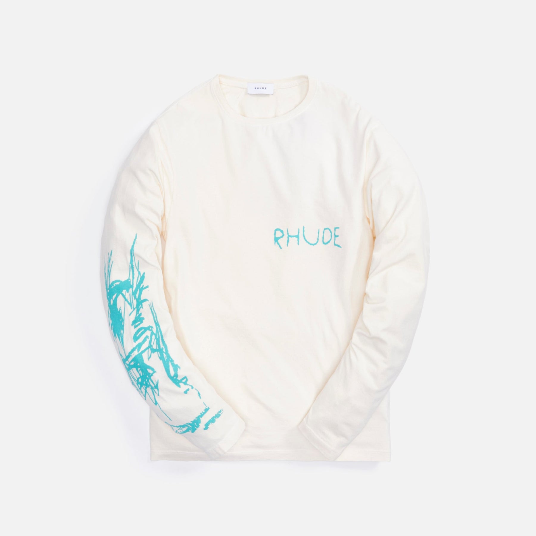 Rhude Scabbing L/S Cream