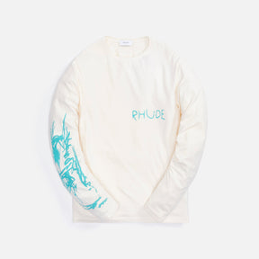 Rhude Scabbing L/S Cream