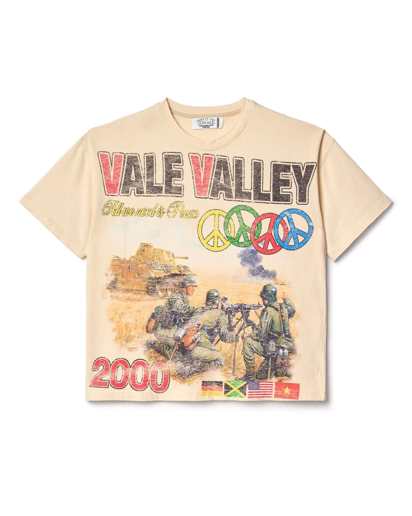 Vale Sandstorm Tee Cream