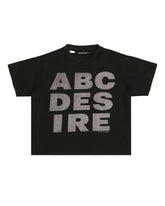 Bottega Desires ABC Desires Tee Black