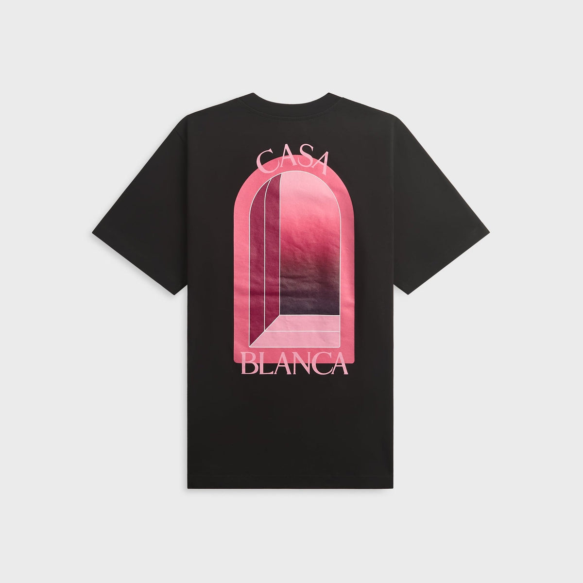 Casablanca Arches Classic T-Shirt Black/Red