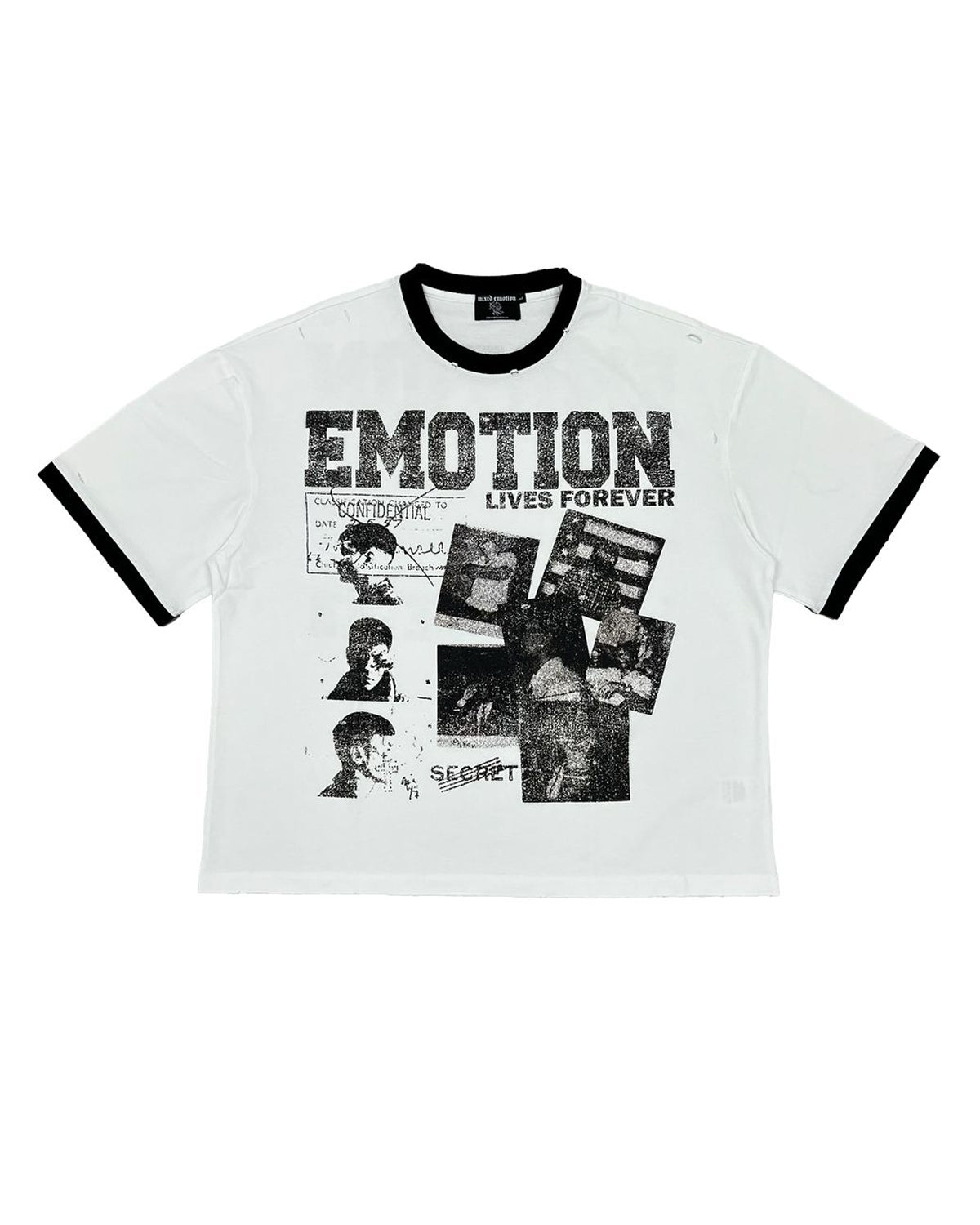 Mixed Emotions Secret Tee White