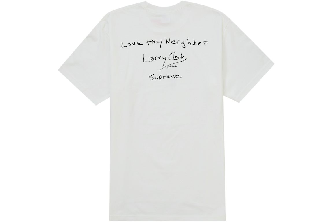 Supreme Larry Clark Neighbor Tee White
