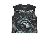 GODSPEED Sunken Liberty 2 Sleeveless Tee Black Wash
