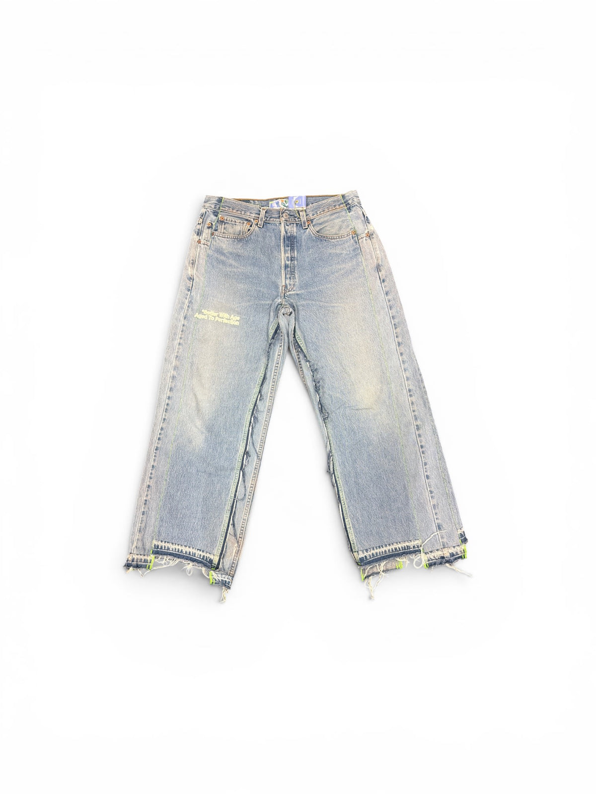 Better With Age Triple Wide Denim Trouser Indigo