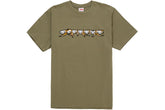 Supreme Skulls Spellout Tee Light Olive