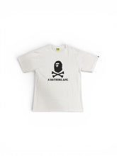 BAPE Ape Crossbone Tee White